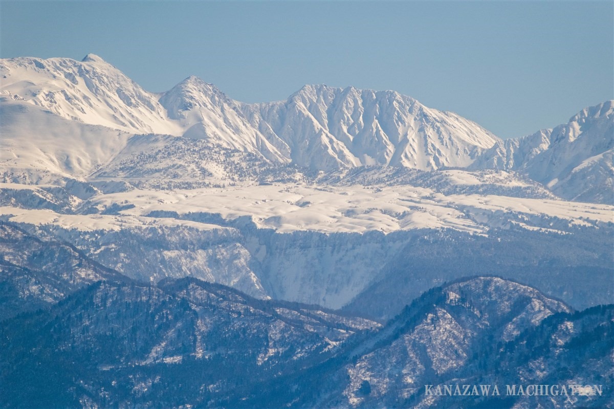 絶景 冬の立山連峰 17 2 金沢まちゲーション